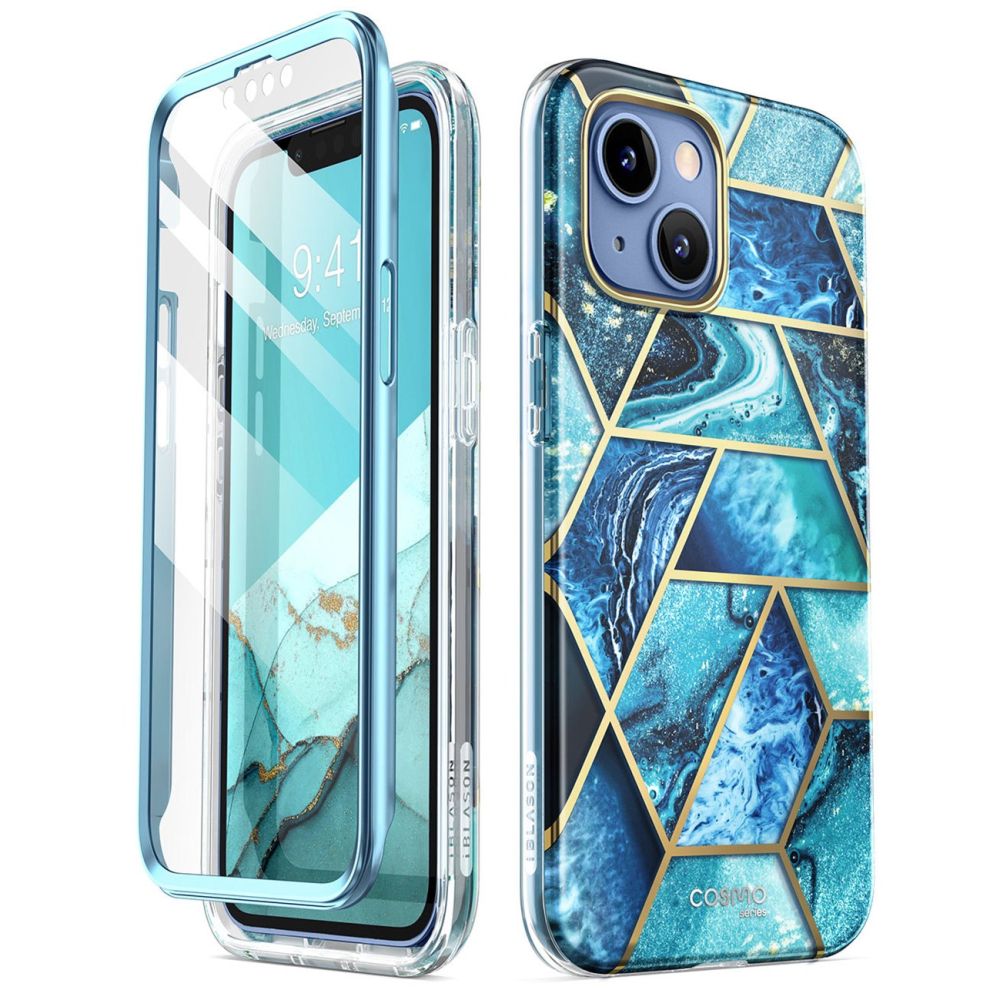 Supcase Cosmo viedtālruņa apvalks iPhone 14 Plus - zils