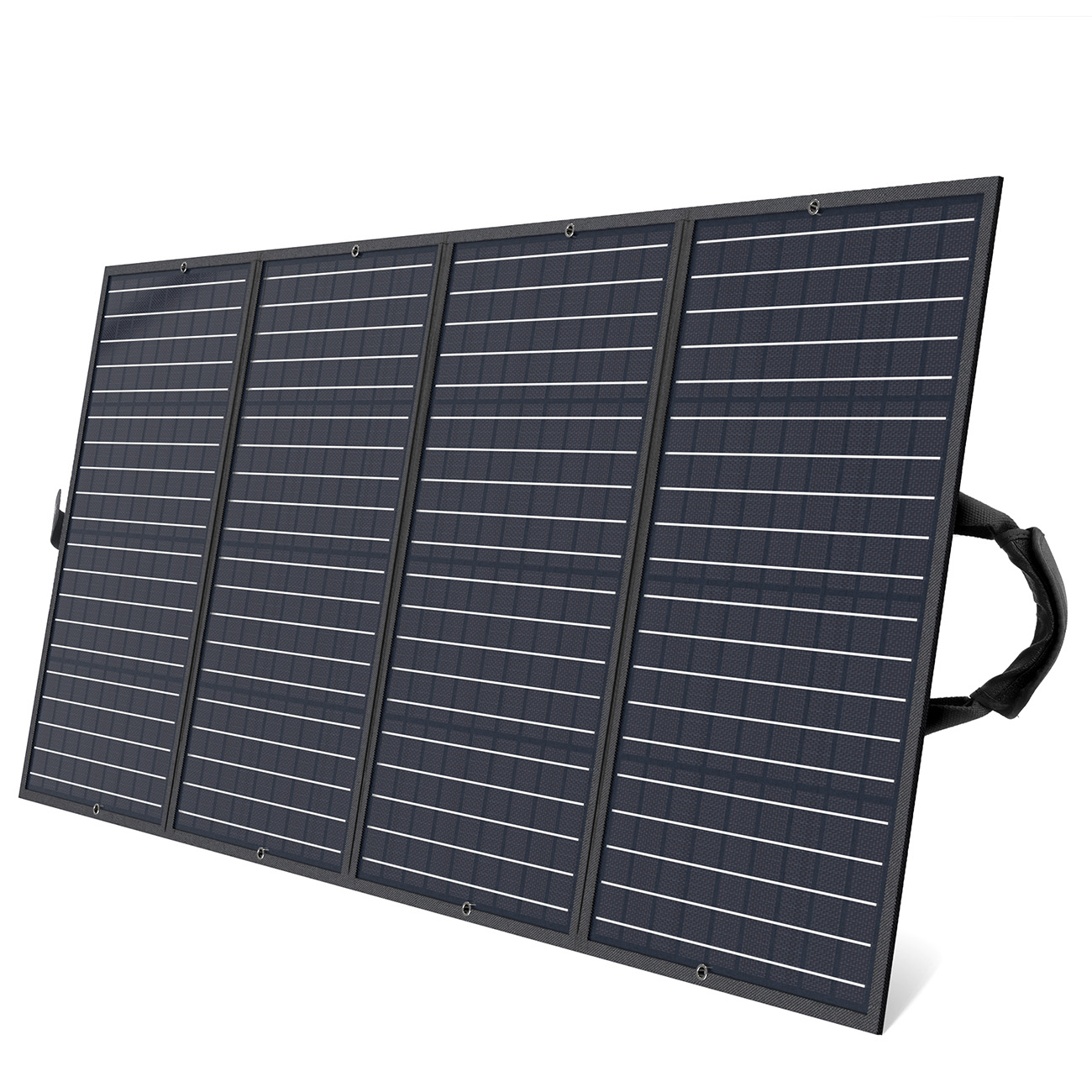 Choetech SC010 saules tūrisma lādētājs, salokāms, 160W - melns