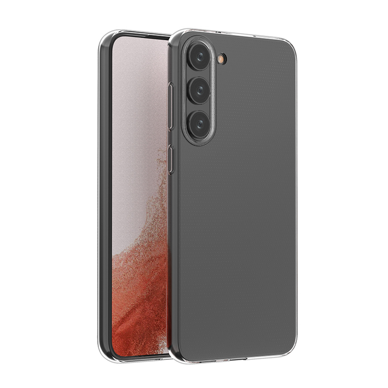 Ultra Clear 0,5 mm viedtālruņa apvalks Samsung Galaxy S23 (m) - skaidrs