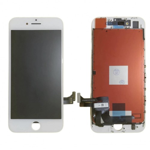 LCD displejs saderīgs ar iPhone 8 Plus 5.5'' balts (Copy / Standard Quality)