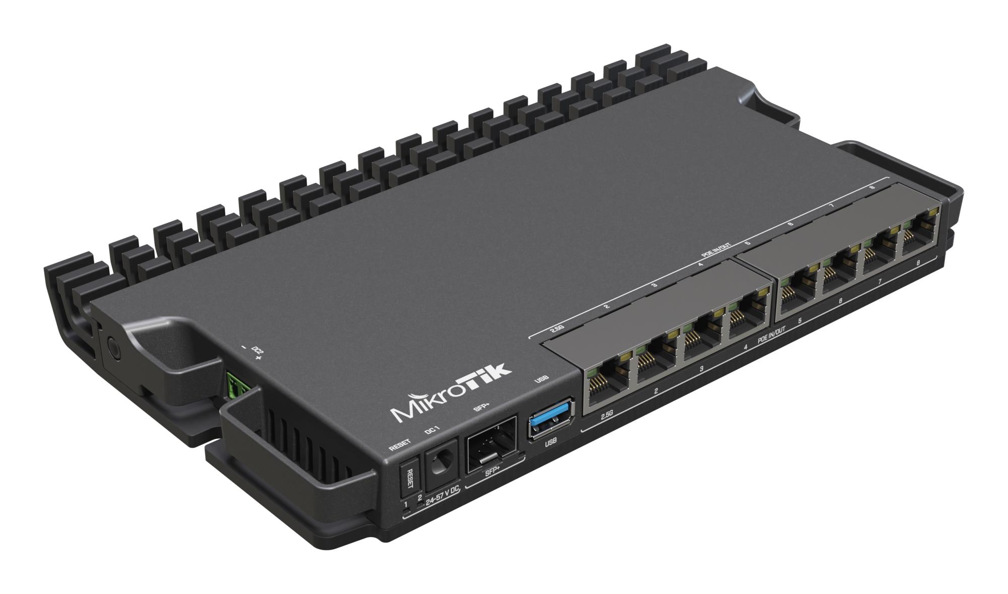 Tīkla maršrutētājs MIKROTIK RB5009UPr+S+IN 7 porti 1000M