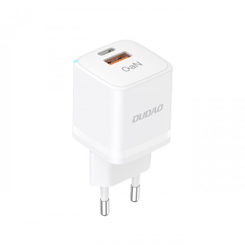 Lādētājs Dudao A13Pro Balts 33W (1xPD / 1xQC3.0)