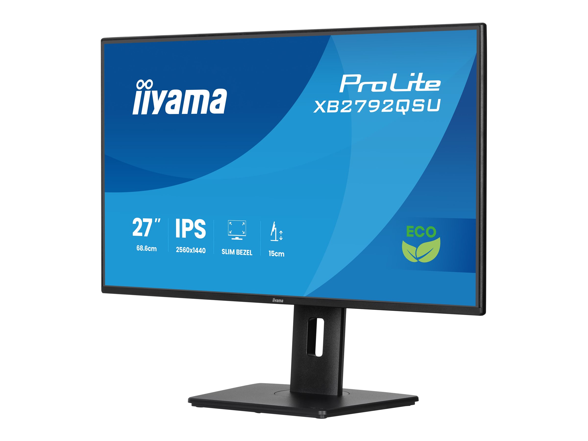 Monitors IIYAMA XB2792QSU-B1 27" IPS 4 malu