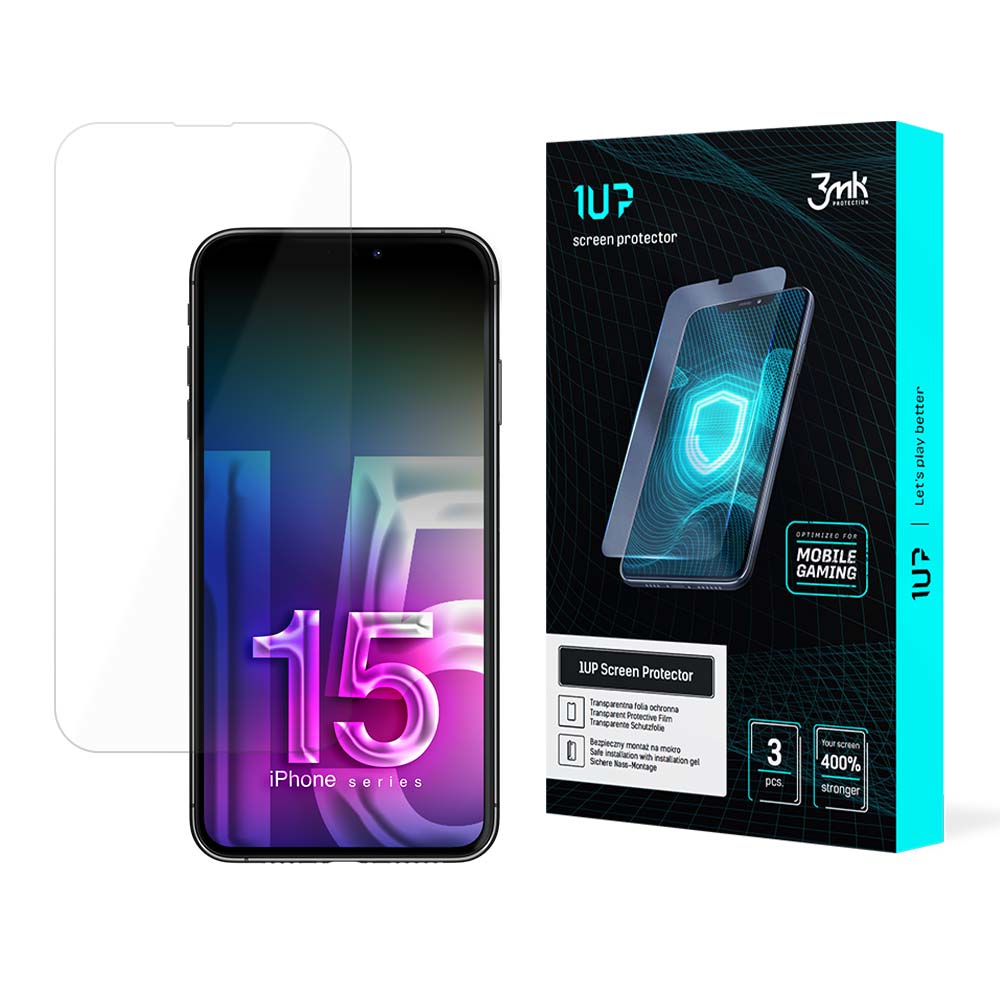 3mk 1UP spēļu plēve iPhone 15 Pro