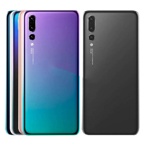Back Cover Compatible With Huawei P20 Pro / Midnight Blue / (with camera lens) HQ