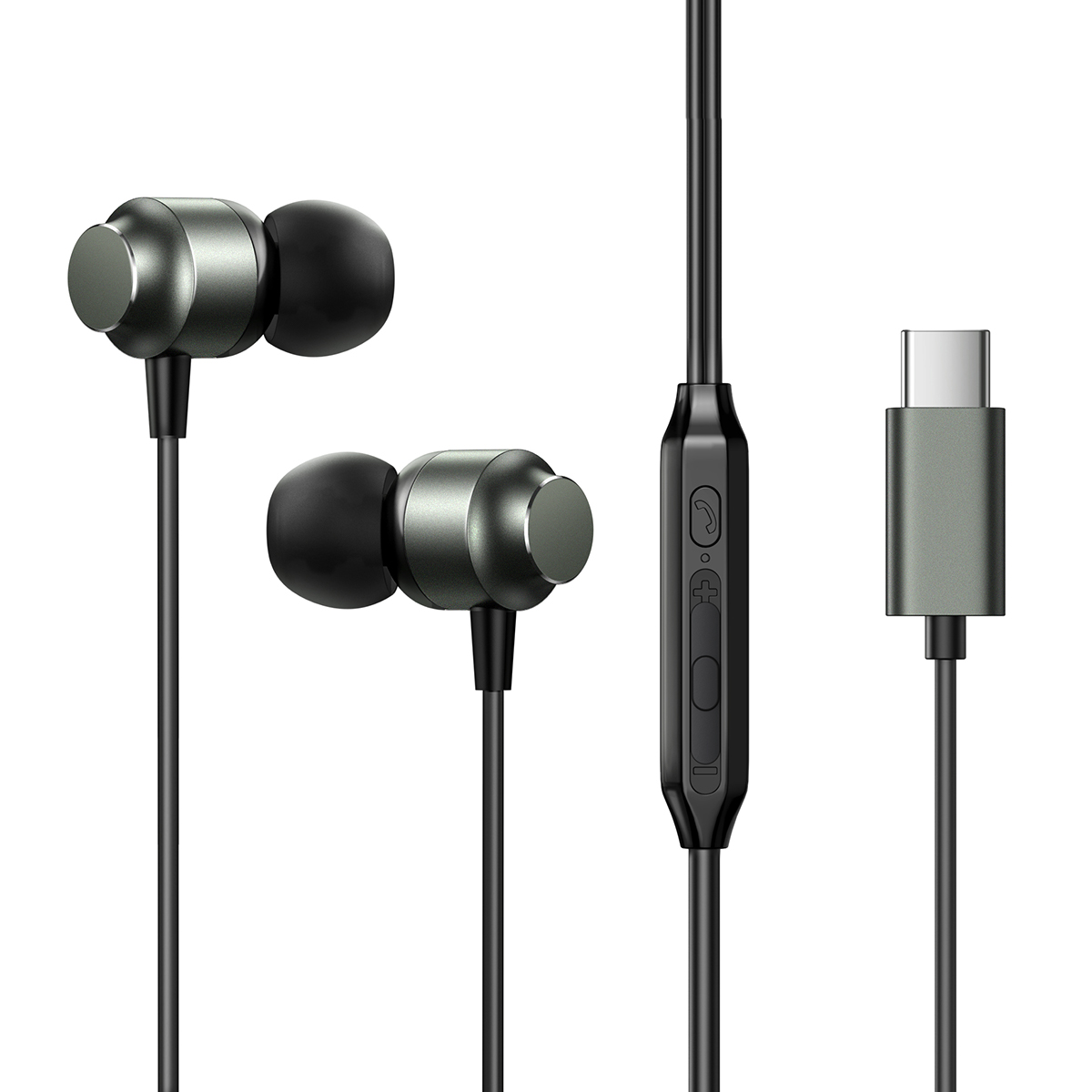 Гарнитура Joyroom JR-EC06 Type-C чёрный