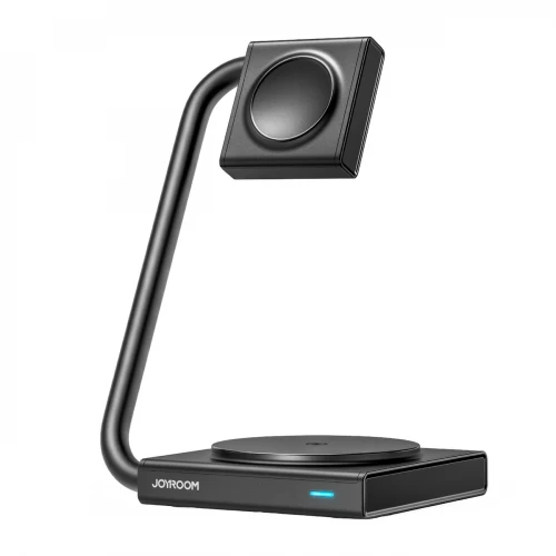 Bezvadu Lādētājs Joyroom "JR-WQN05 2in1" Melns 15W (iPhone / Apple Watch)