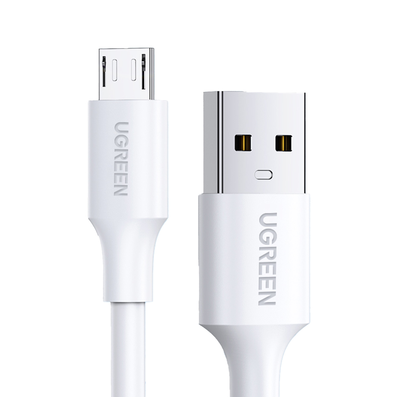 Ugreen US289 60142 micro USB / USB-A kabelis 1.5m balts