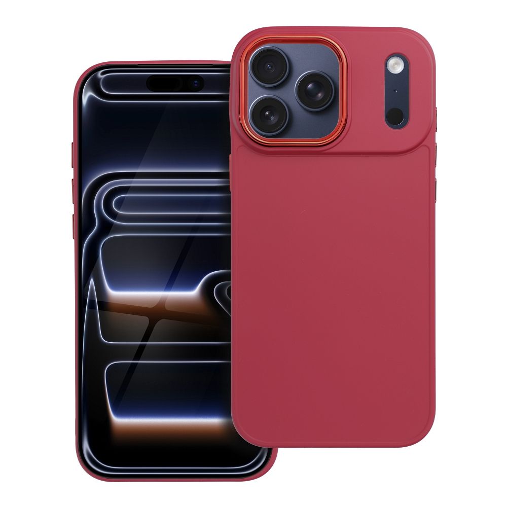 Чехол для iPhone 17 PRO MAX Frame пурпурный