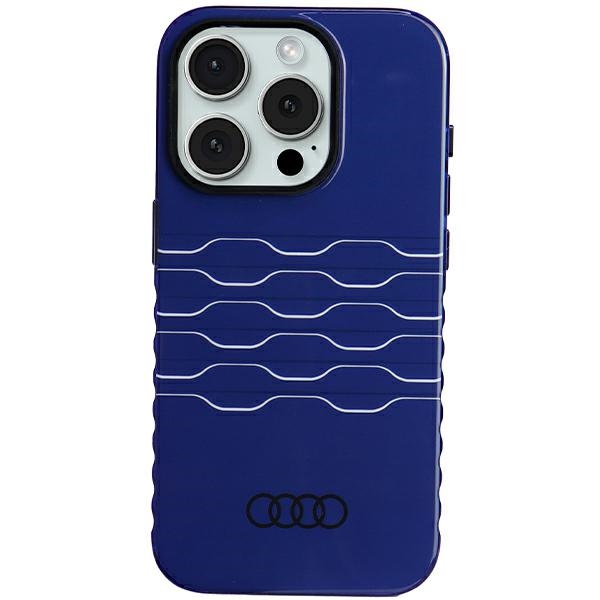 Audi IML MagSafe viedtālruņa apvalks iPhone 15 Pro - zils