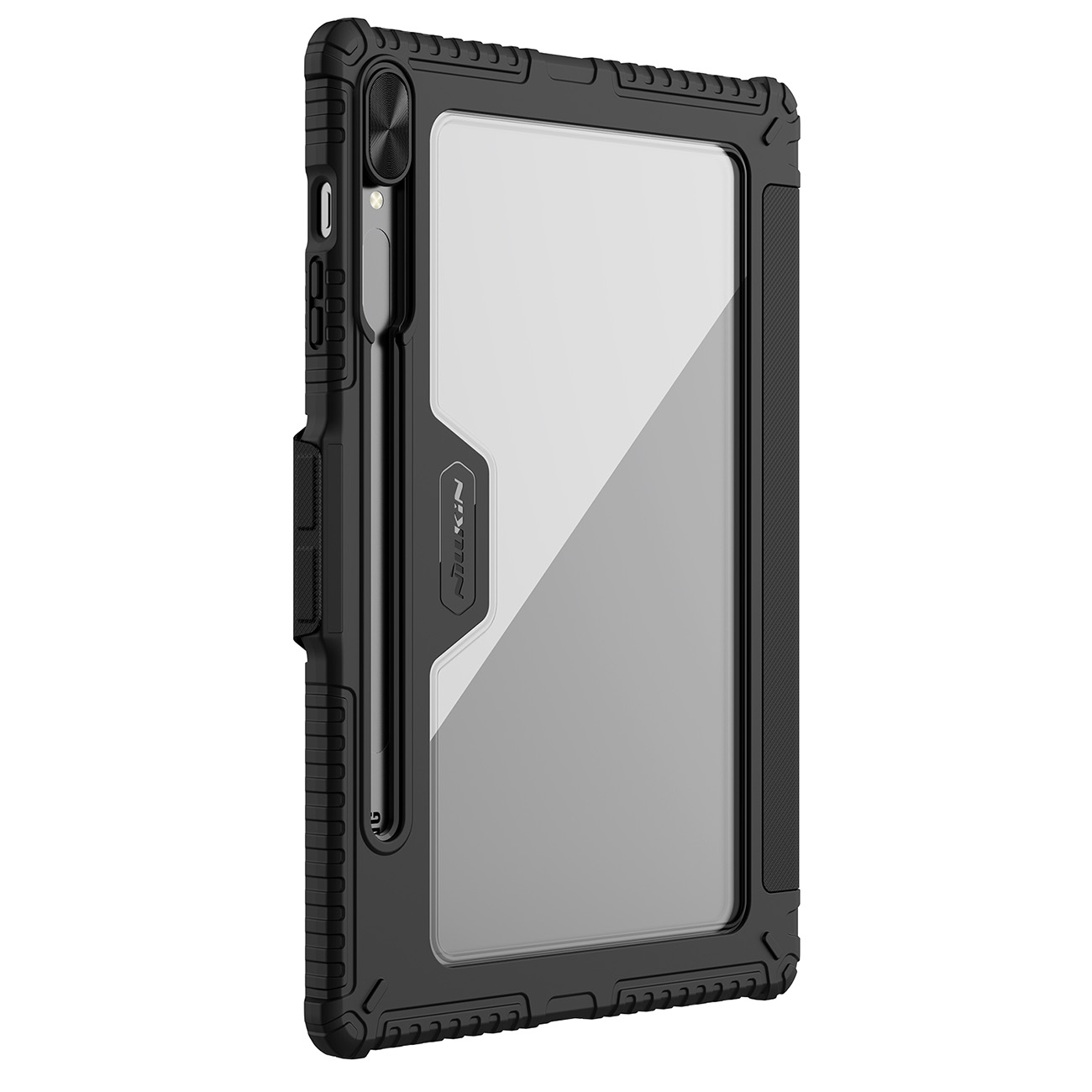 Nillkin Bumper Leather Case Pro чехол для Samsung Galaxy Tab S9+ - чёрный
