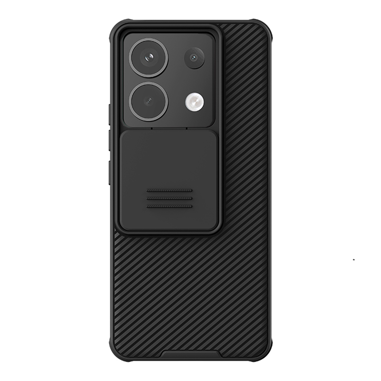 Viedtālruņa apvalks Nillkin CamShield Pro Xiaomi Redmi Note 13 Pro 5G/Poco X6 5G (melns)