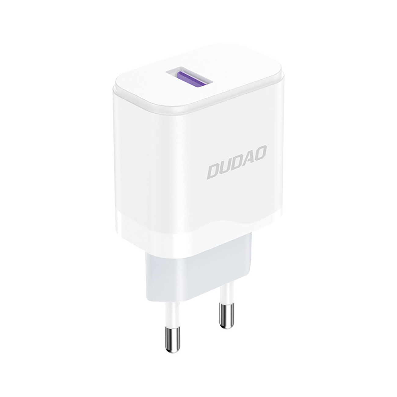 Dudao A20EU USB-A 18W tīkla lādētājs - balts