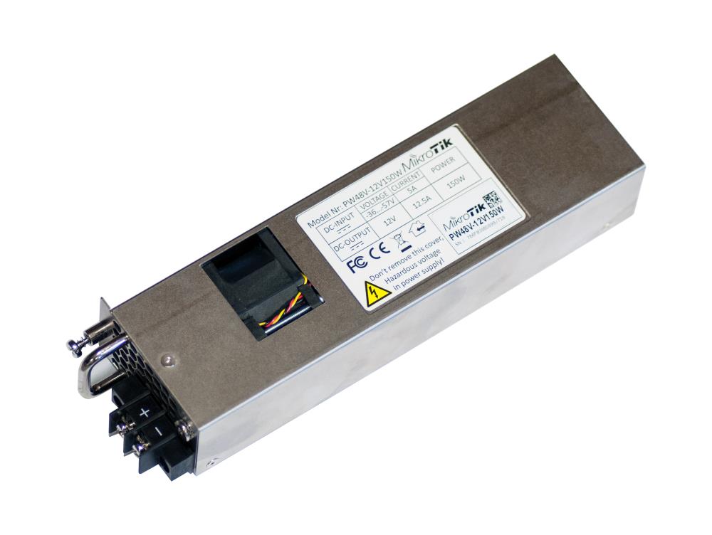 MikroTik tīkla piederums barošanas avots 48V 150W