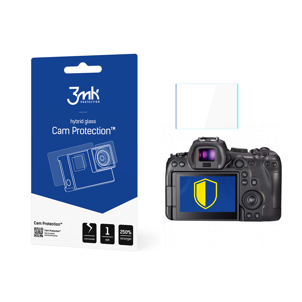3mk Cam Protection aizsargstikls Canon EOS R6