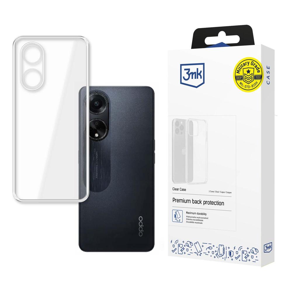 3mk Clear Maciņš for Oppo A98 5G - caurspīdīgs