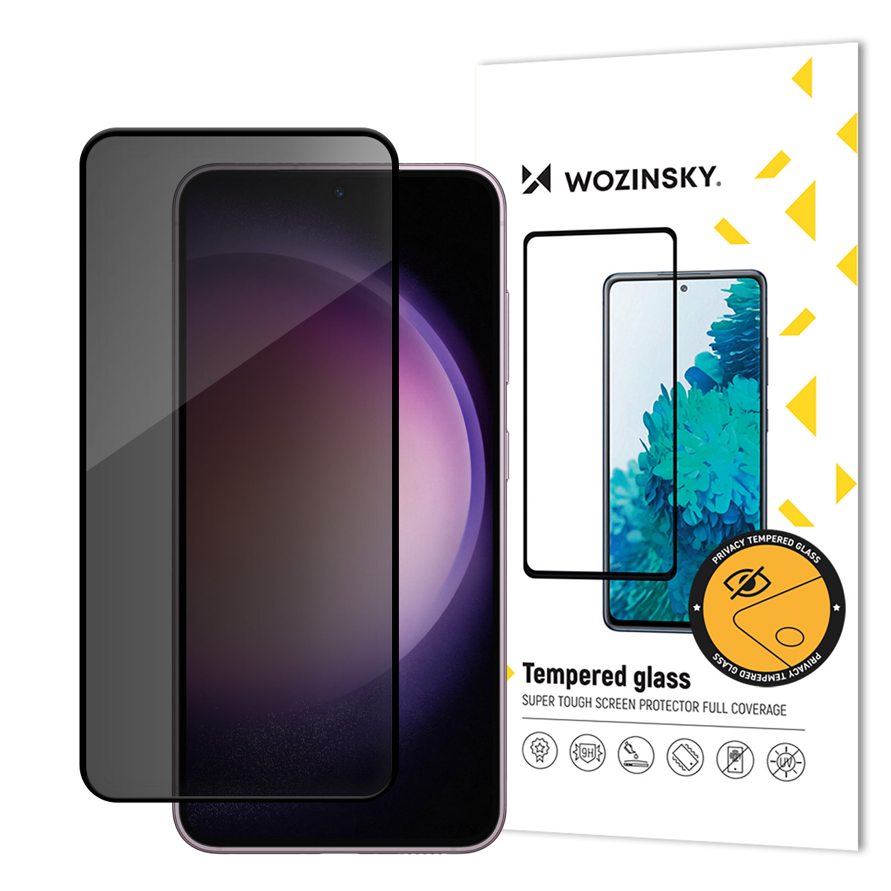 Wozinsky Privātuma aizsargstikls ar anti-spy filtru Samsung Galaxy S24+