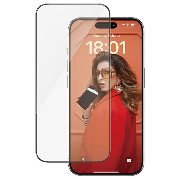 PanzerGlass Ultra-Wide Fit rūdītais stikls ar pozicionētāju iPhone 15 Pro