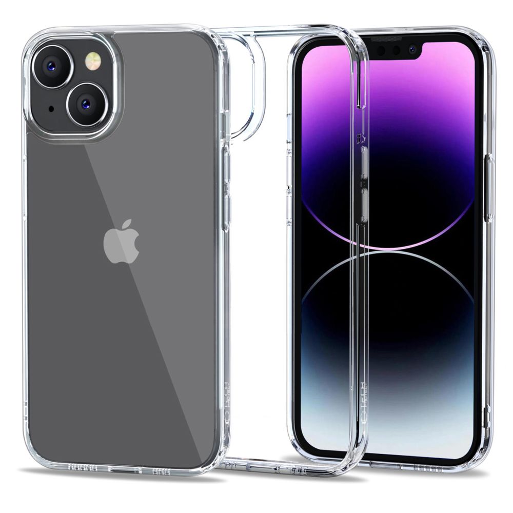 Tech-Protect FlexAir Hybrid iPhone 14 viedtālruņa apvalks - caurspīdīgs