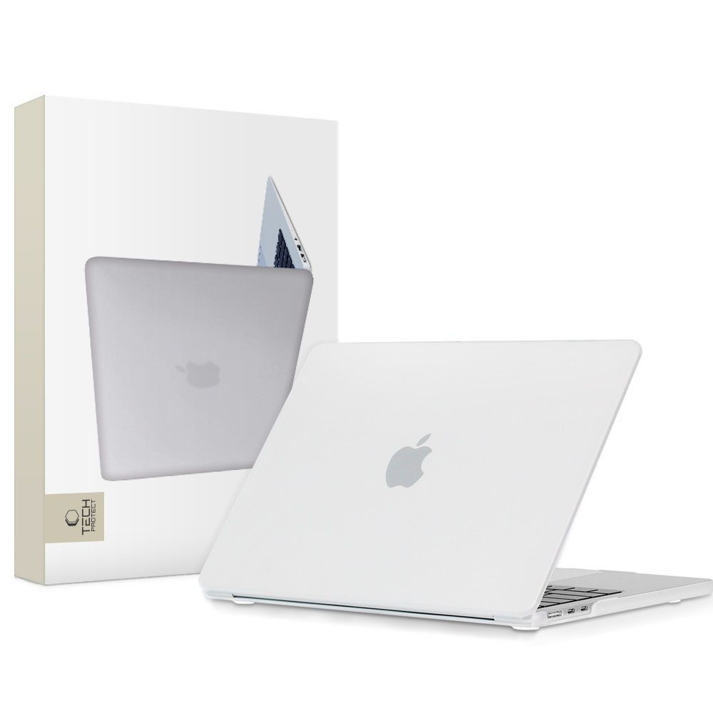 Tech-Protect SmartShell viedtālruņa apvalks MacBook Air 13" M2 / M3 / 2022-2024 - matēts