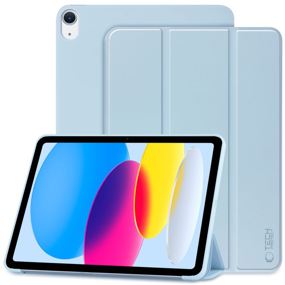 Tech-Protect SmartCase viedtālruņa apvalks iPad 10.9" 2022 - gaiši zila