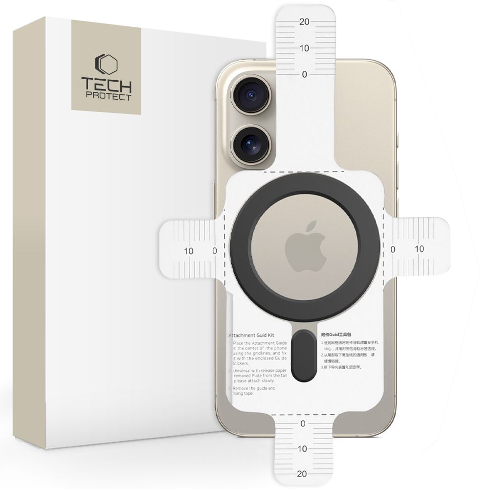 Tech-Protect MagMat MagSafe magnētiskais gredzens universāls - melns