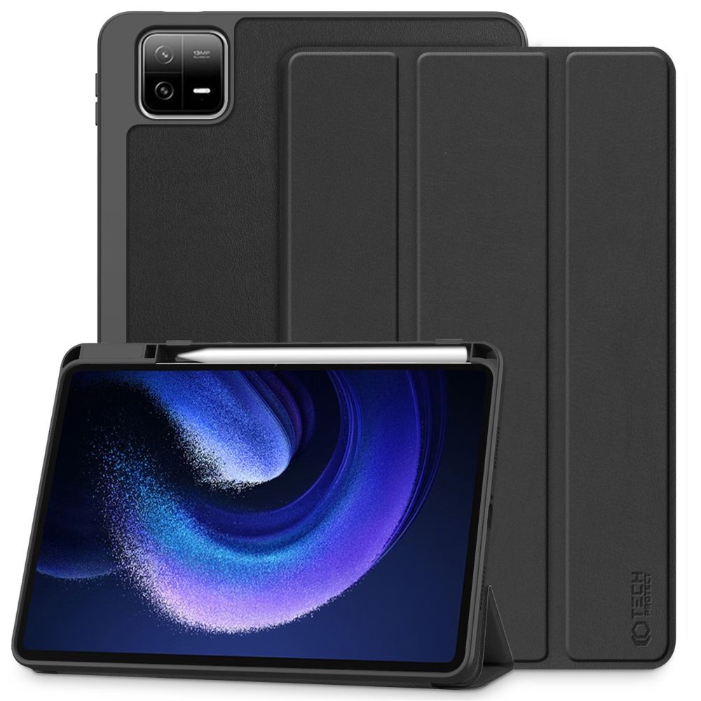 Tech-Protect SC Pen planšetdatora apvalks Xiaomi Pad 6 / 6 Pro - melns