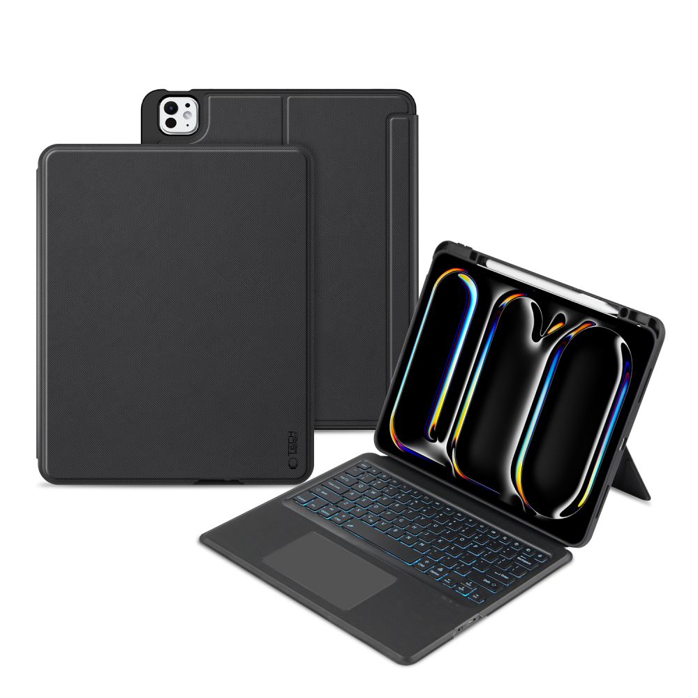 Tech-Protect SC Mag Pen + klaviatūra iPad Pro 13" 7th gen. (2024) - melns