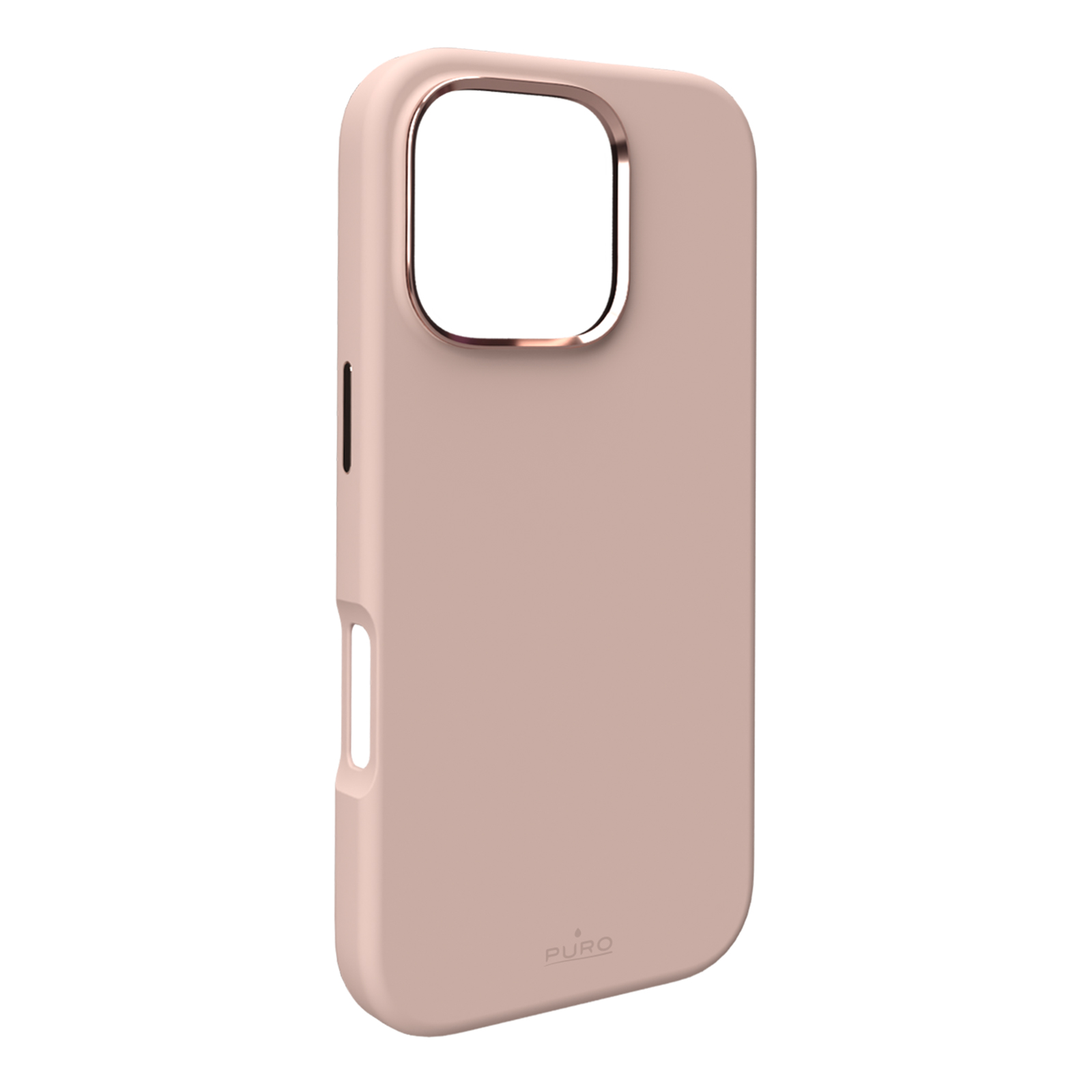 Puro Icon Mag Pro MagSafe Silikona Viedtālruņa Apvalks iPhone 16 Pro Max - Bēšs