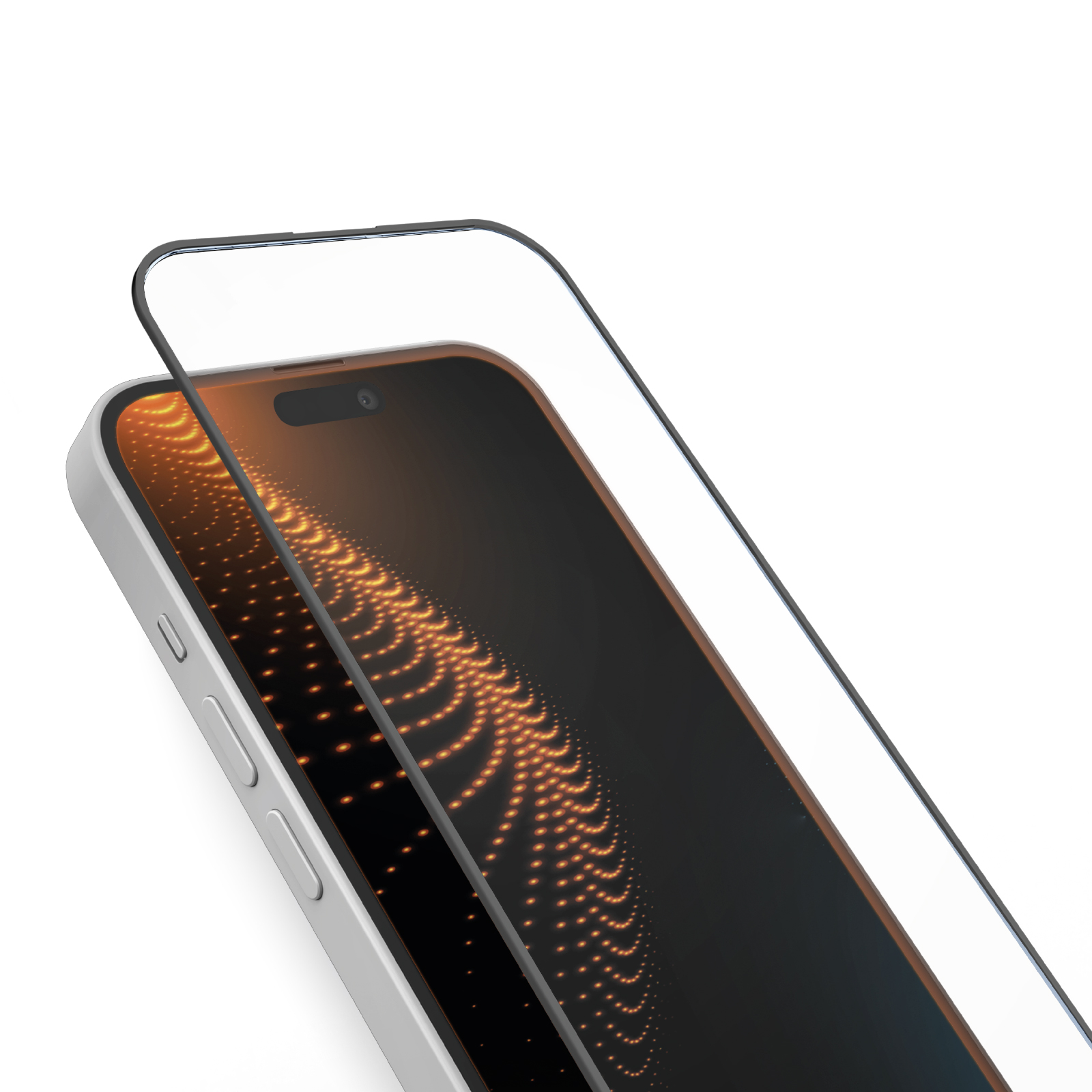 SBS Tempered Glass D3O with frame for iPhone 16 Plus / iPhone 15 Plus