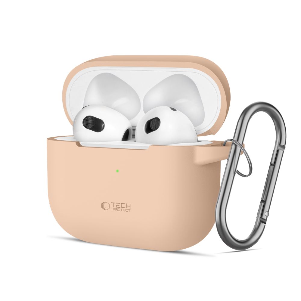 Tech-Protect Silikona apvalks Apple AirPods 3 - smilškrāsas