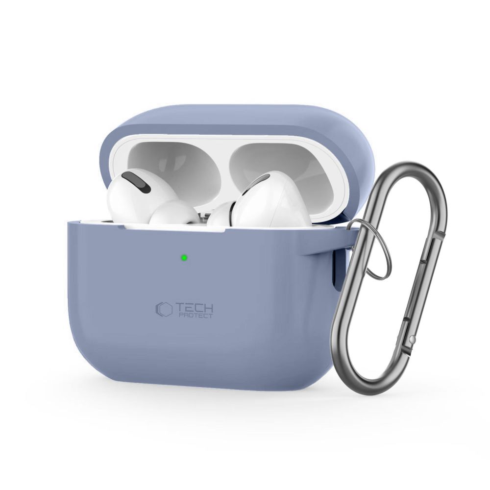Tech-Protect silikona āķis Apple AirPods Pro 1 / 2 apvalks - zils