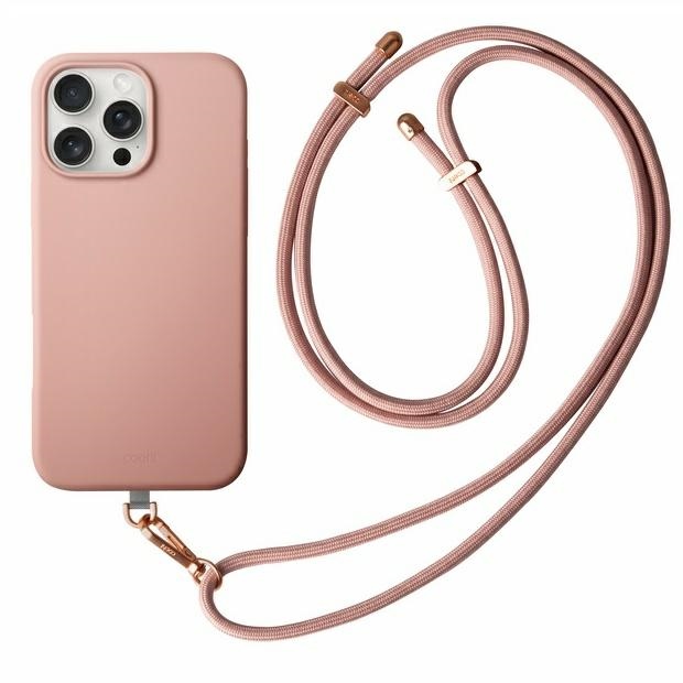 Uniq Coehl Creme iPhone 16 Pro Max 6.9in Magnētiskais uzlādes apvalks rozā