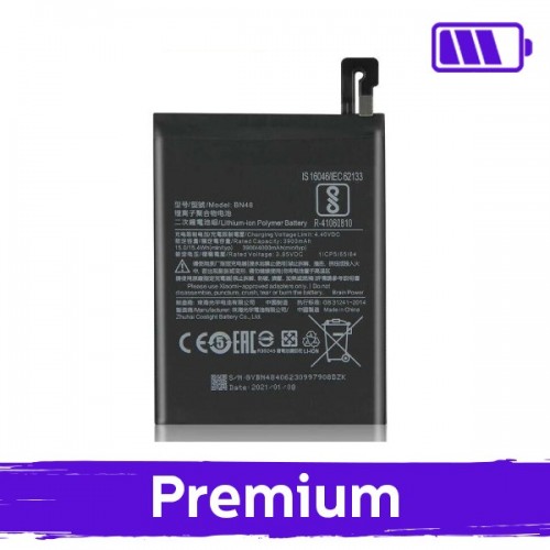 Battery Compatible With Xiaomi Redmi Note 6 Pro 4000mAh BN48 (OEM)