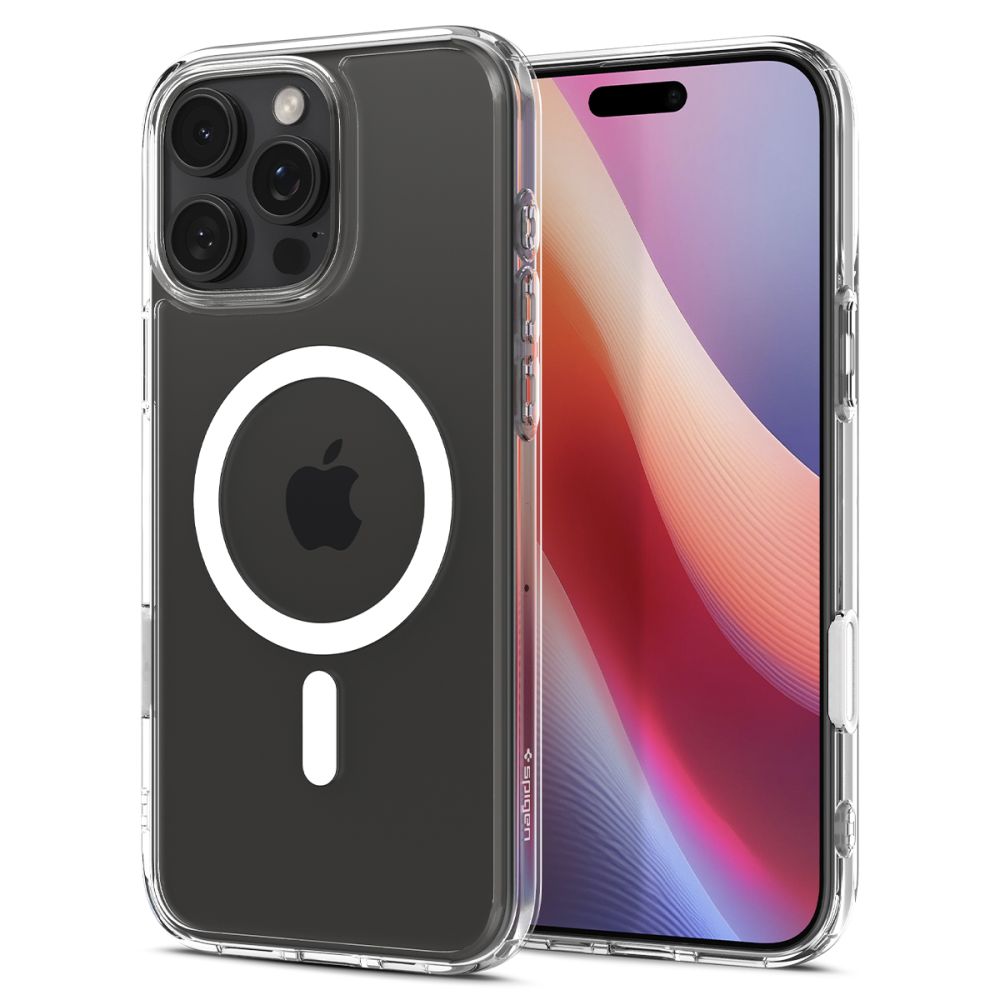 Viedtālruņa apvalks Spigen Ultra Hybrid iPhone 16 Pro - balts