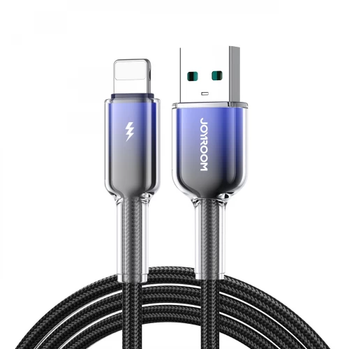 USB kabelis Joyroom S-A42 melns Lightning 120cm