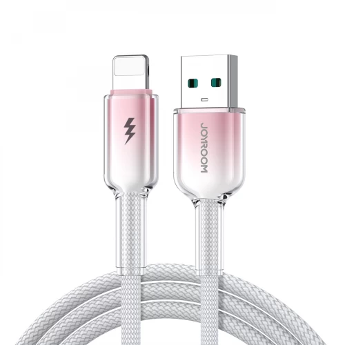 USB kabelis Joyroom S-A42 balts Lightning 120cm