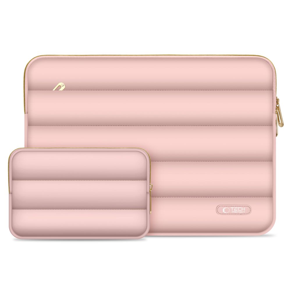 Tech-Protect Puffy 15-16" сумка для ноутбука - розовый