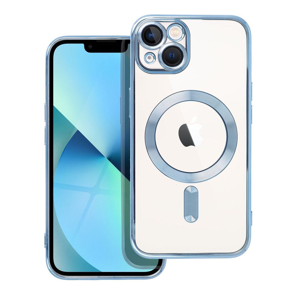 ELECTRO MAG COVER viedtālruņa apvalks IPHONE 13 (m) ar MagSafe – zils