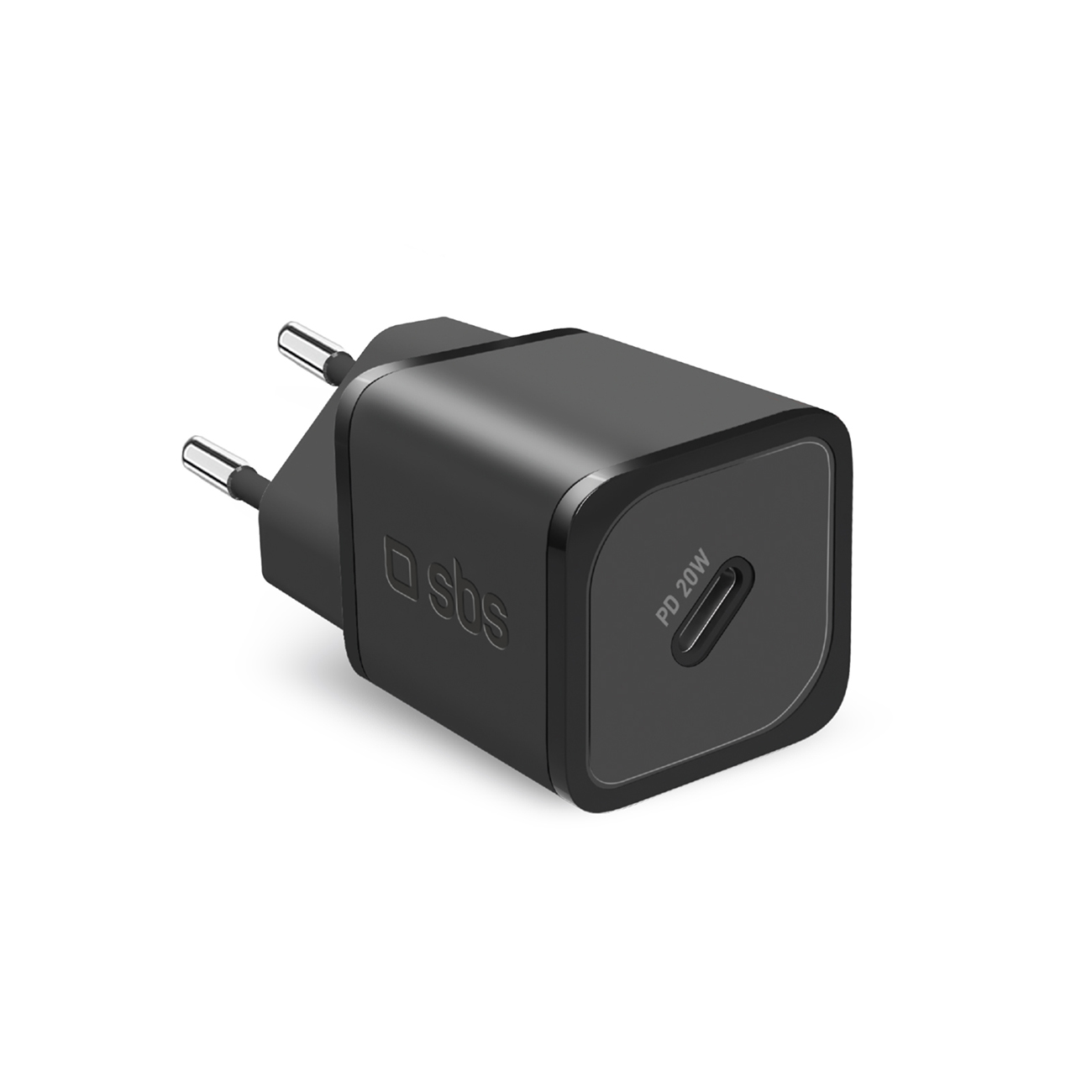 SBS TETRGAN1C20K 20W GaN Зарядное устройство USB-C с Power Delivery - чёрный