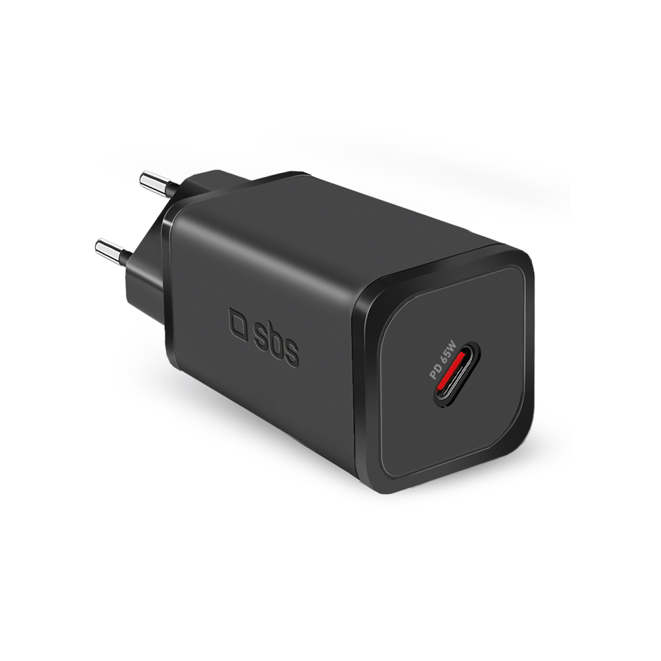SBS TETRGAN1C65W 65W GaN Power Delivery lādētājs - melns