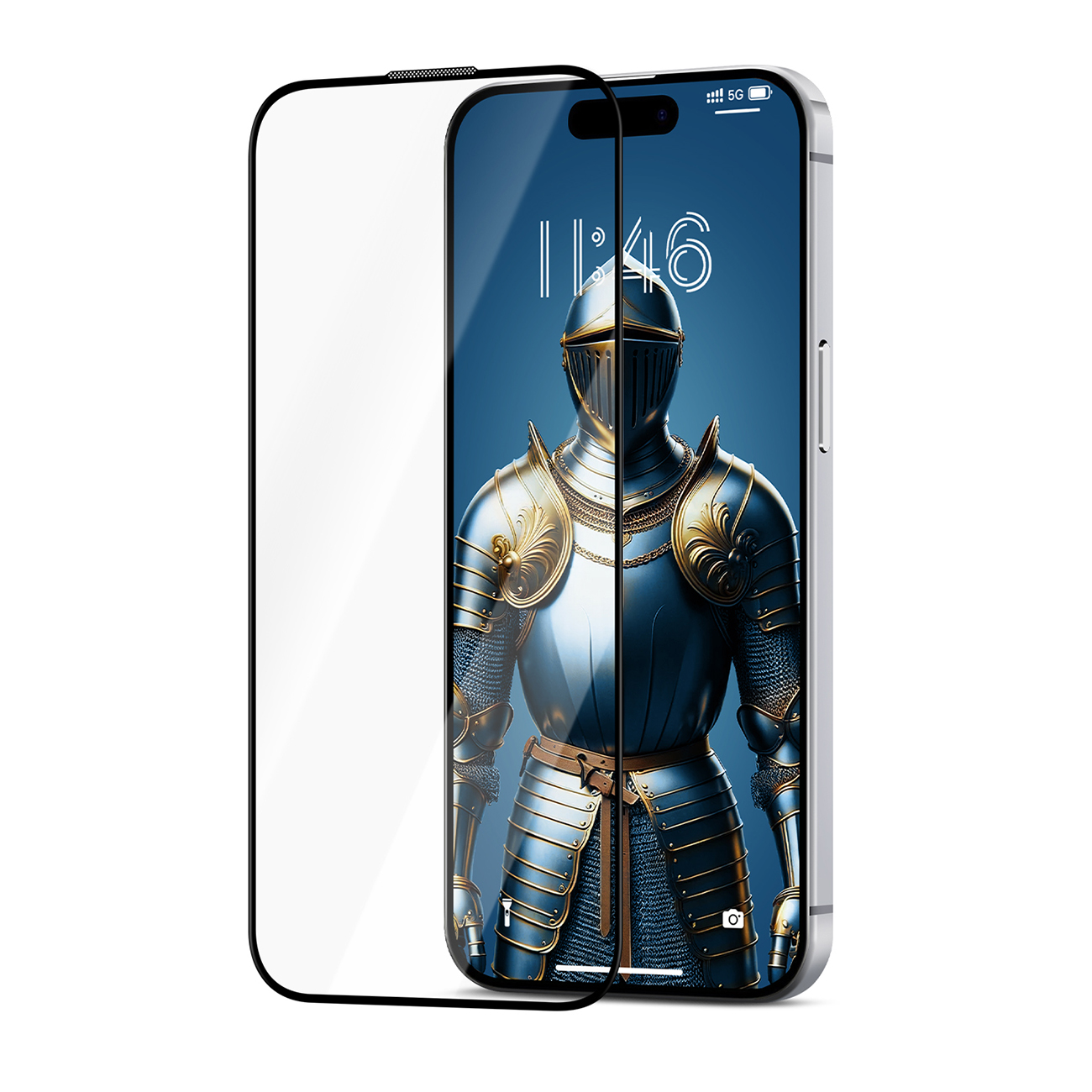 Закалённое стекло Joyroom JR-MAR0317 с антибликовым покрытием для iPhone 15 Plus/16 Plus