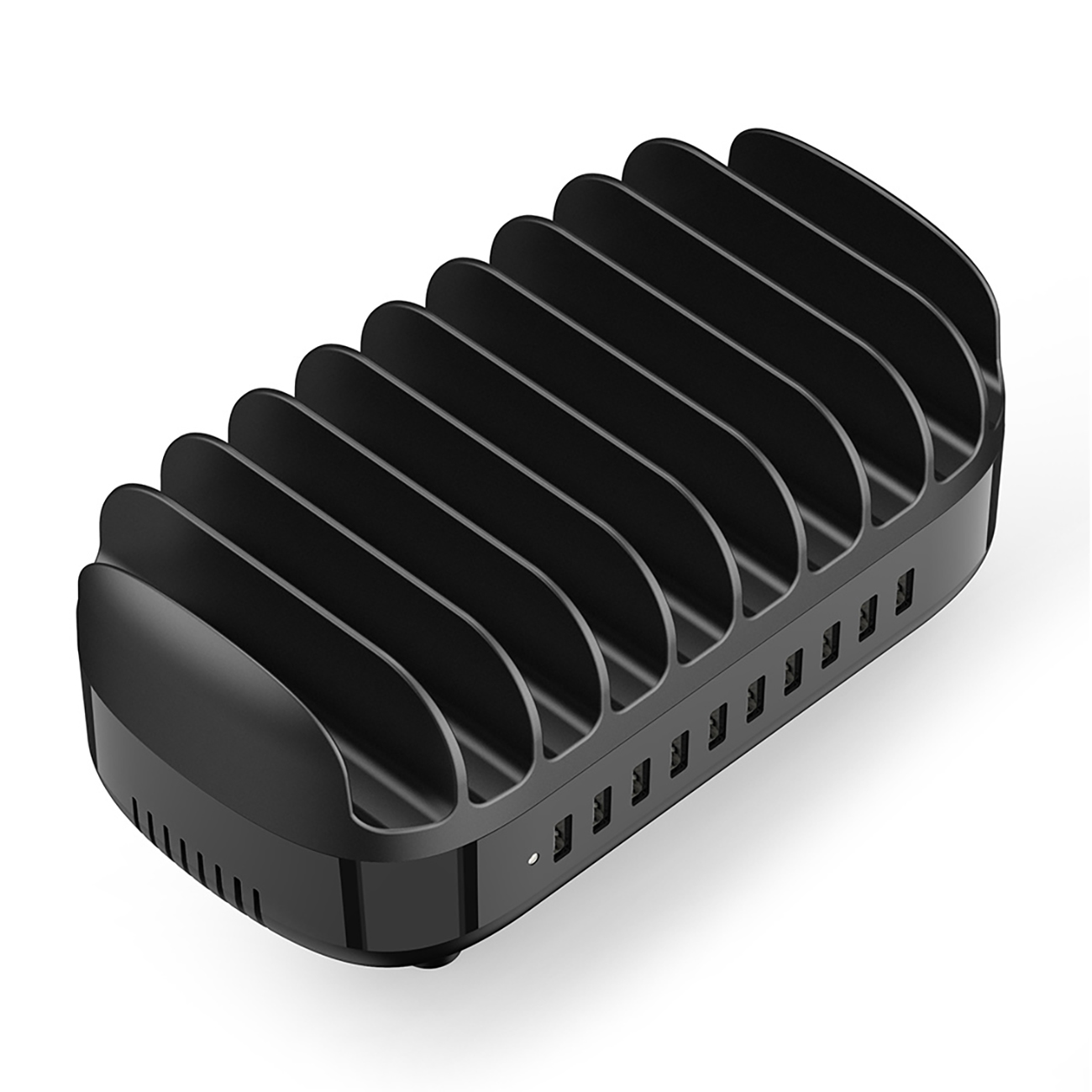 Orico DUK-10P-V1 viedā uzlādes stacija 10x USB-A melna