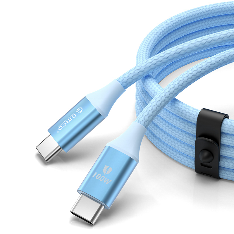 Orico CDX 100W 5A Power Delivery USB-C - USB-C cable 1m - blue