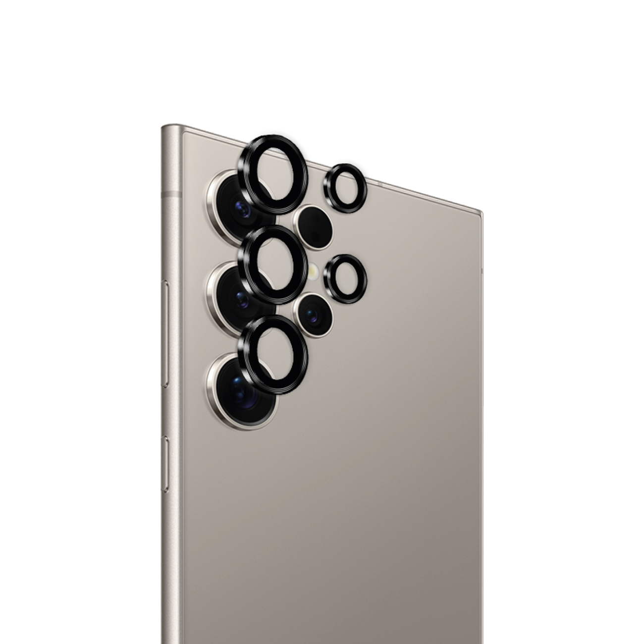 Puro rūdīts stikls vienam Samsung Galaxy S25 Ultra kameras lēcam