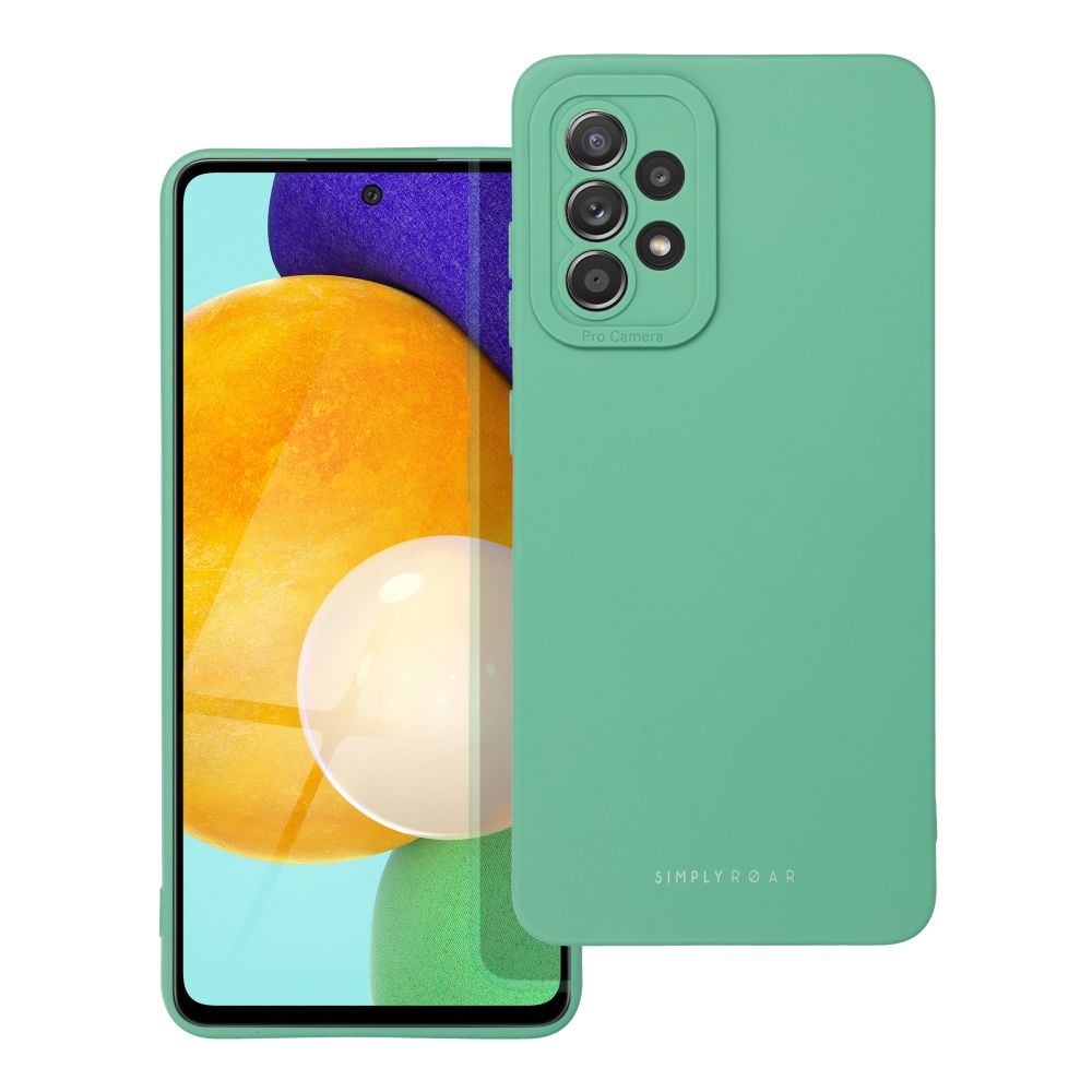 ROAR LUNA viedtālruņa apvalks SAMSUNG A52 5G / A52 LTE (4G) / A52s 5G zaļš