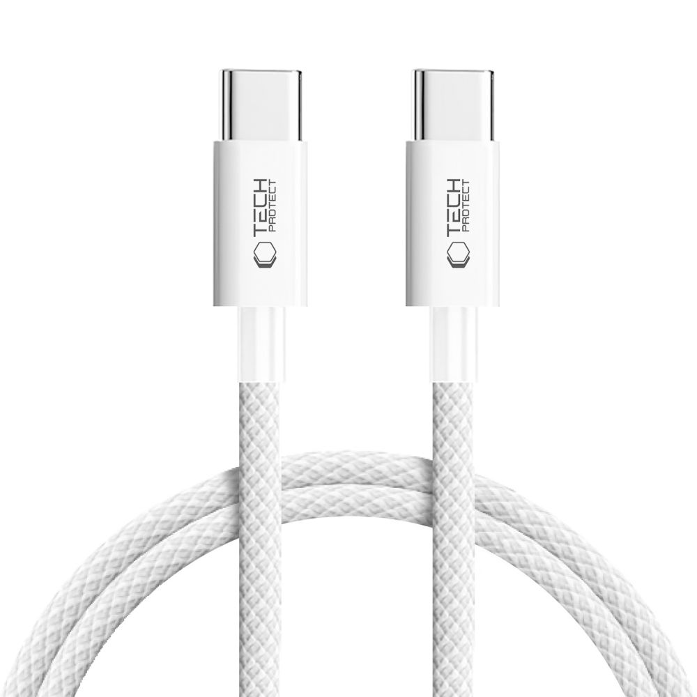 Tech-Protect Ultraboost Lite USB-C PD60W/3A kabelis 100 cm - pelēks