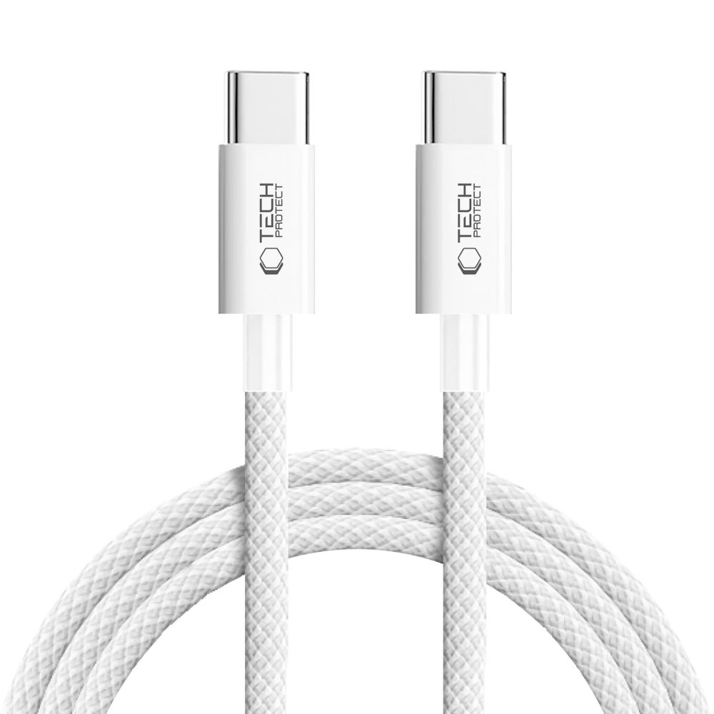 Tech-Protect Ultraboost Lite USB-C PD60W/3A kabelis 200 cm - pelēks