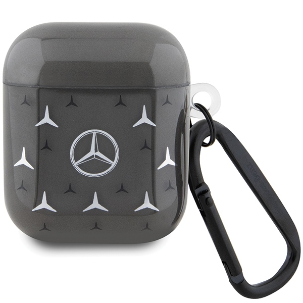 Mercedes MEA28DPMGS AirPods 1/2 apvalks ar lielas zvaigznes rakstu, melns