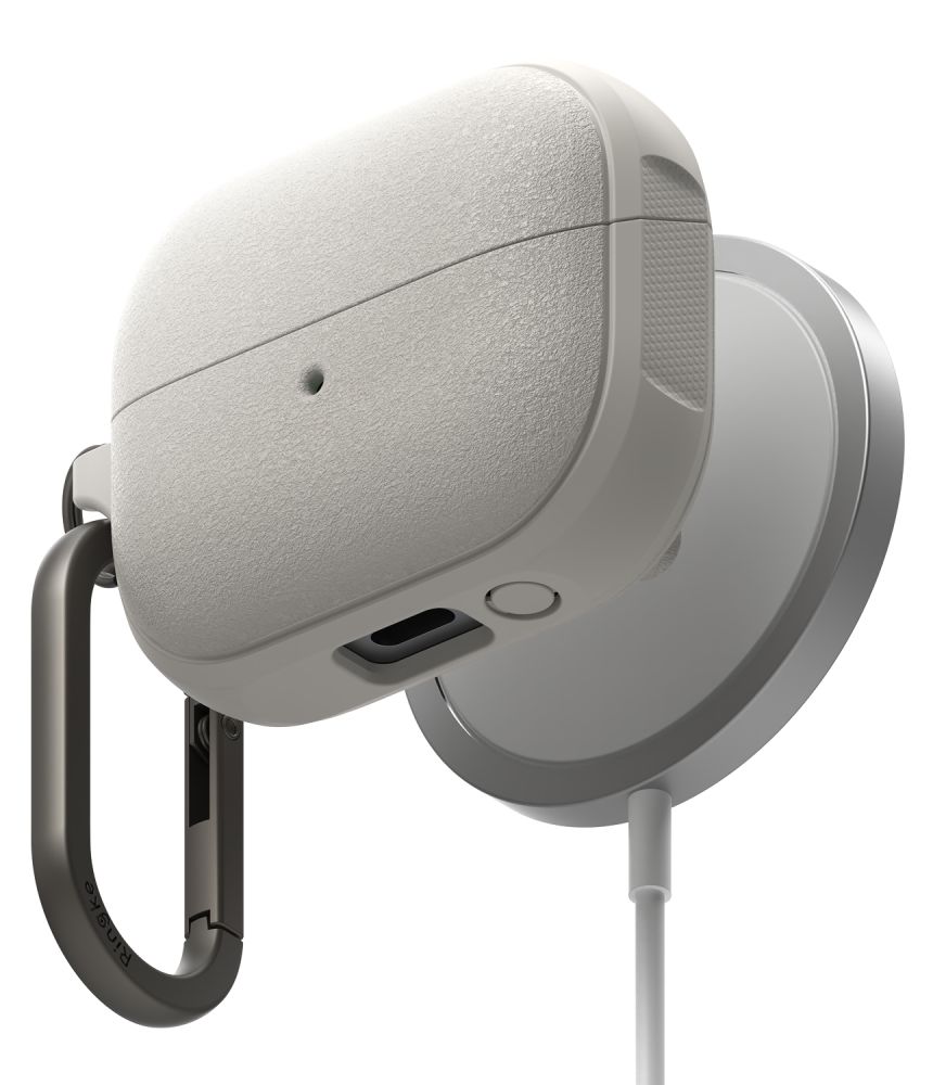 Ringke Onyx Magnētiskais apvalks Samsung Galaxy Buds 3 / 3 Pro austiņām - pelēks